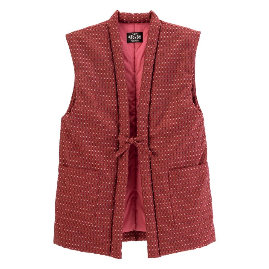 久留米織わた入りふっくらちゃんちゃんこ |  | 02