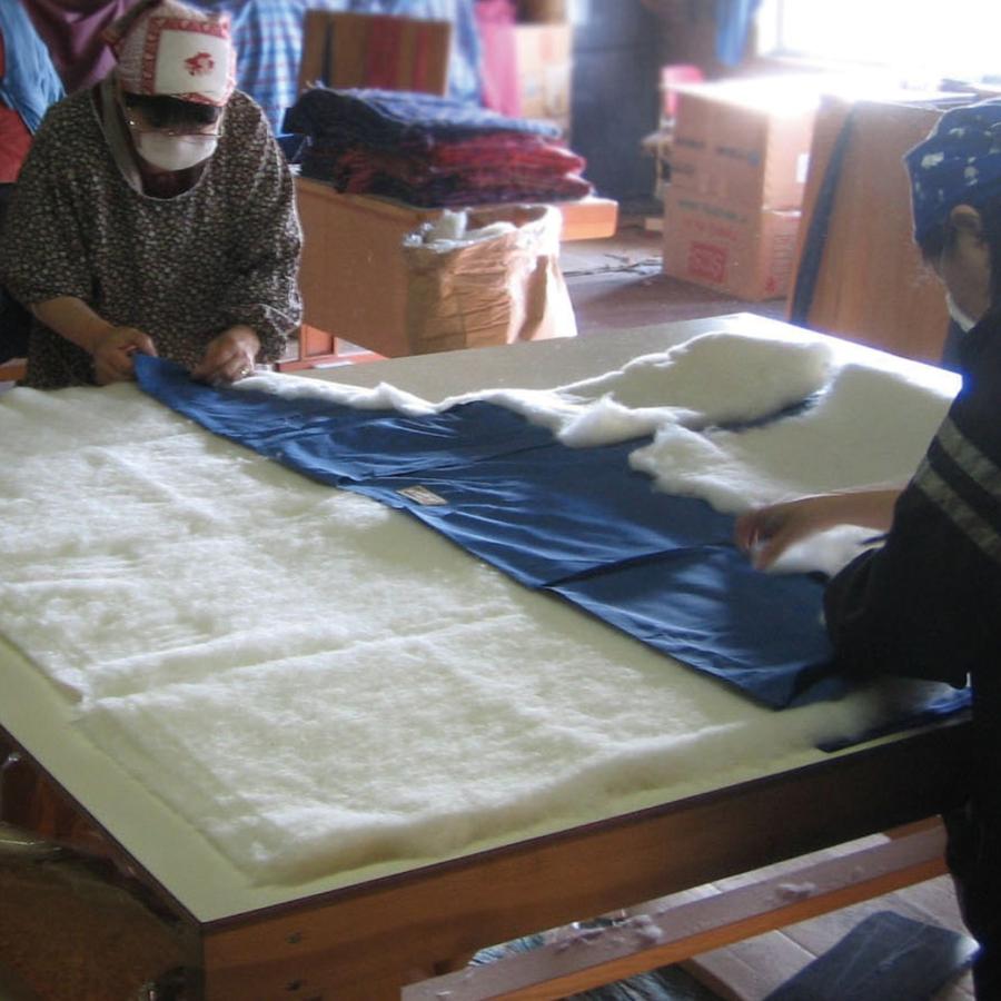 久留米織わた入りふっくらちゃんちゃんこ |  | 09