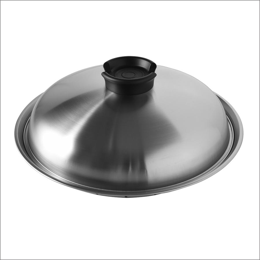 IH対応 よせしゃぶ鍋 30cm 蒸し器付き ステンレス |  | 04