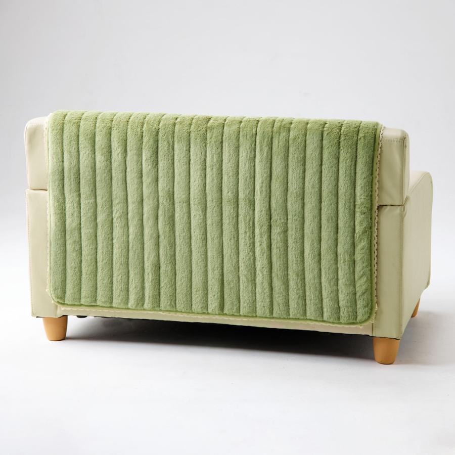 トーションレース付きふわふわローズソファカバー 2人掛用 |  | 01