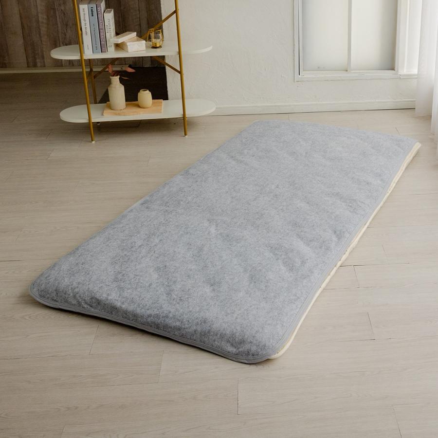 節電対策!万能アルミシート入り簡易シート 敷パッド用 シングル |  | 03