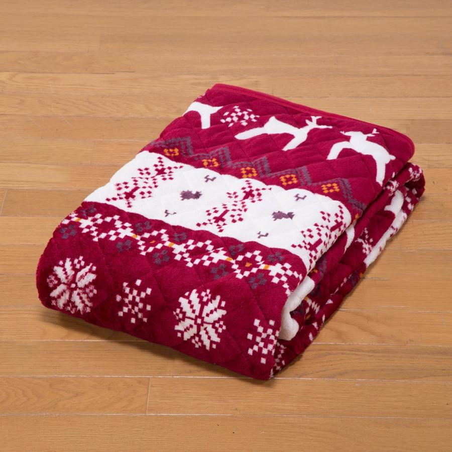 ノルディック柄 フランネル敷パッド 2色組 |  | 02