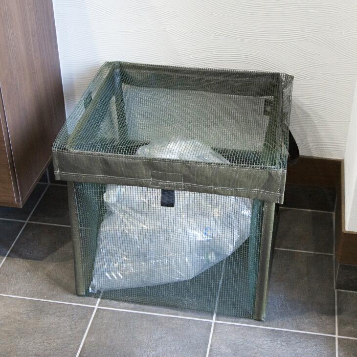 ゴミ出し番長カラスルー ゴミ出し ボックス カラスよけ カラスネット ゴミ箱 折りたたみ 90L 軽量 ベランダ 屋外 ゴミネット ボックス |  | 06