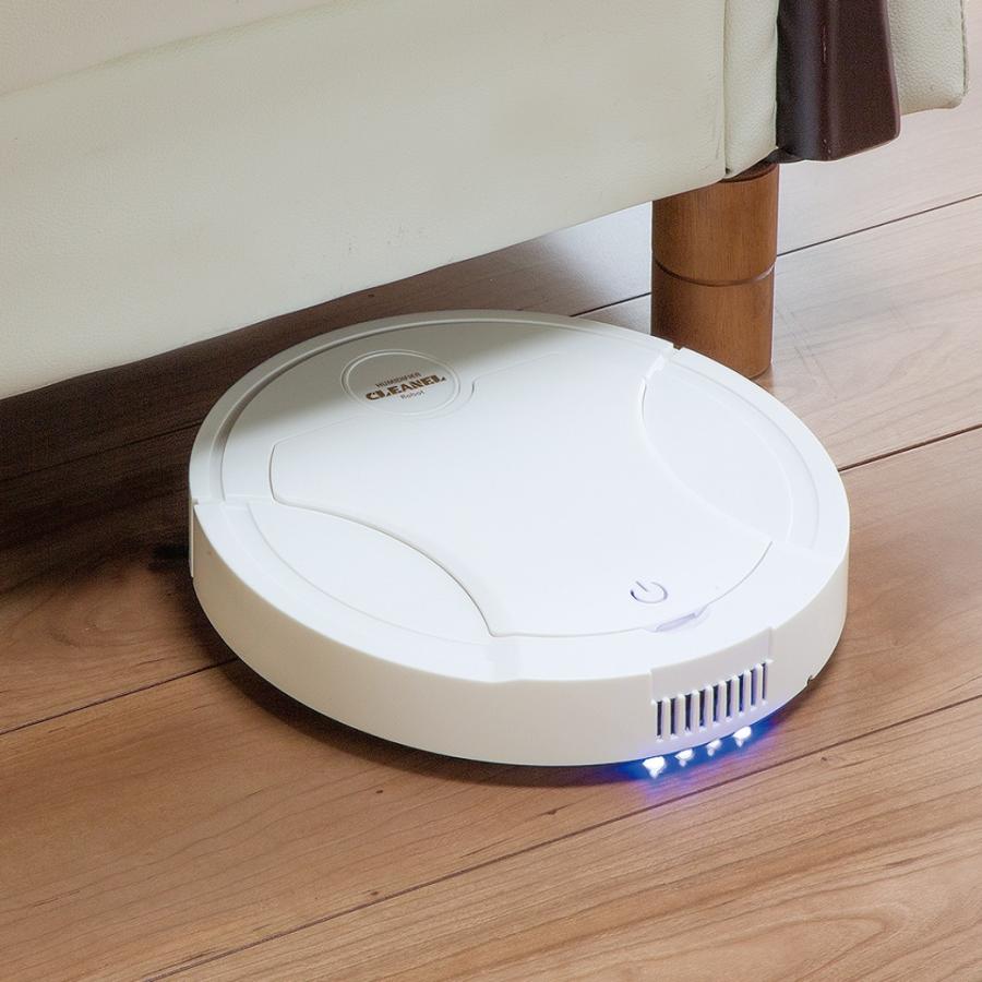 簡単ロボット掃除機 クリーナー USB充電式 コンパクト コードレス