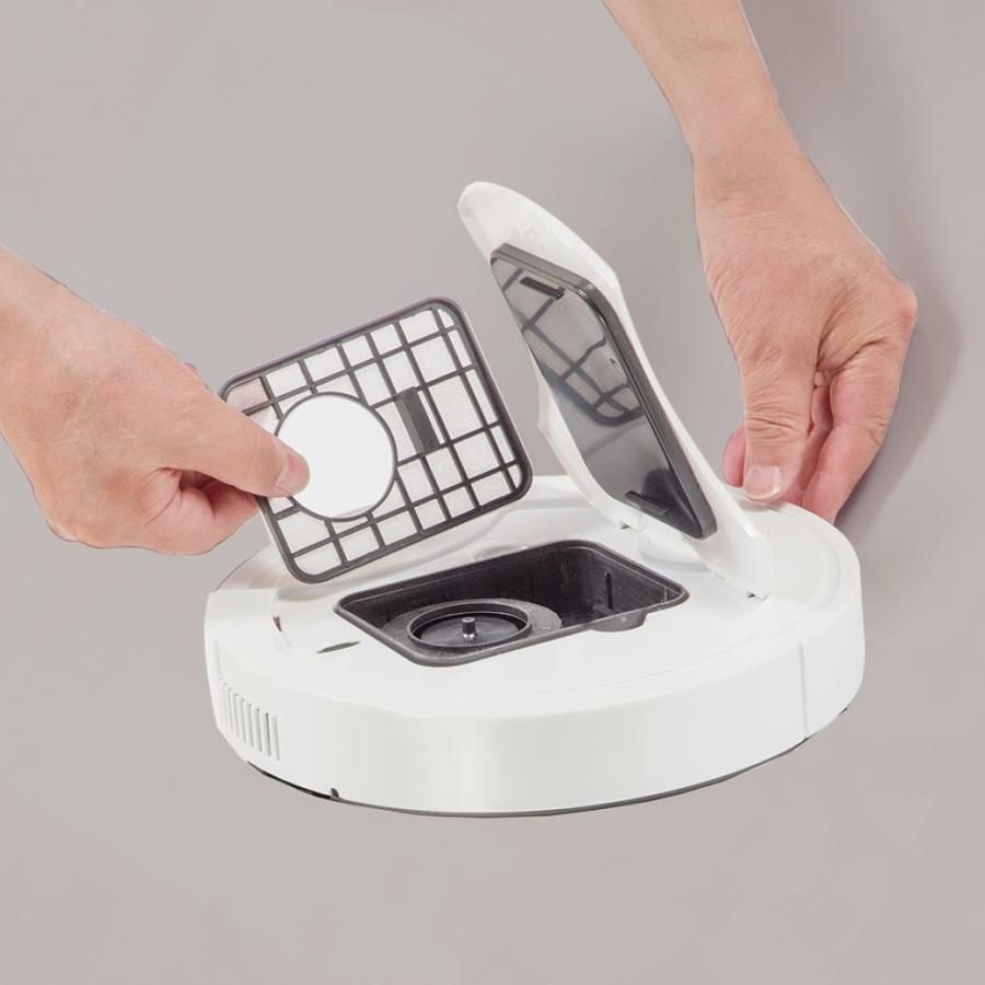簡単ロボット掃除機 クリーナー USB充電式 コンパクト コードレス
