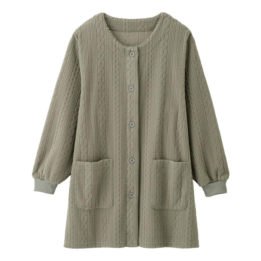 フリースケーブル柄かっぽう2色組 |  | 02