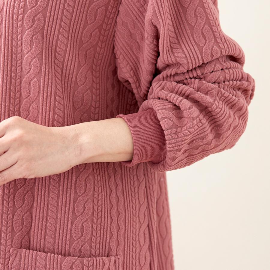 フリースケーブル柄かっぽう2色組 |  | 07