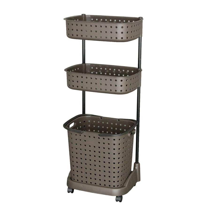 日本製 ランドリーバスケット 3段 |  | 02