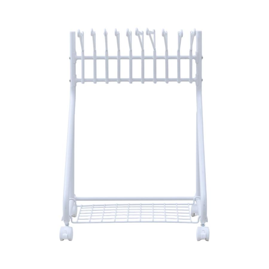 スラックスハンガー コンパクト 2つ折り 滑り止め スラックスハンガーラック 10本対応 |  | 03