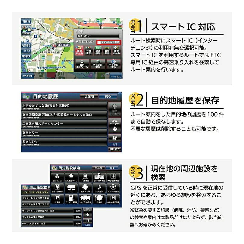 ポータブルナビ カーナビ 7インチ 2026年最新地図 スマートIC 12V 24V 静電式タッチパネル サンバイザー 社用車 保証 |  | 07