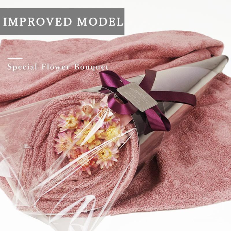 花束 タオル 結婚祝い バスタオル【IMPROVED MODEL】 ブーケ
