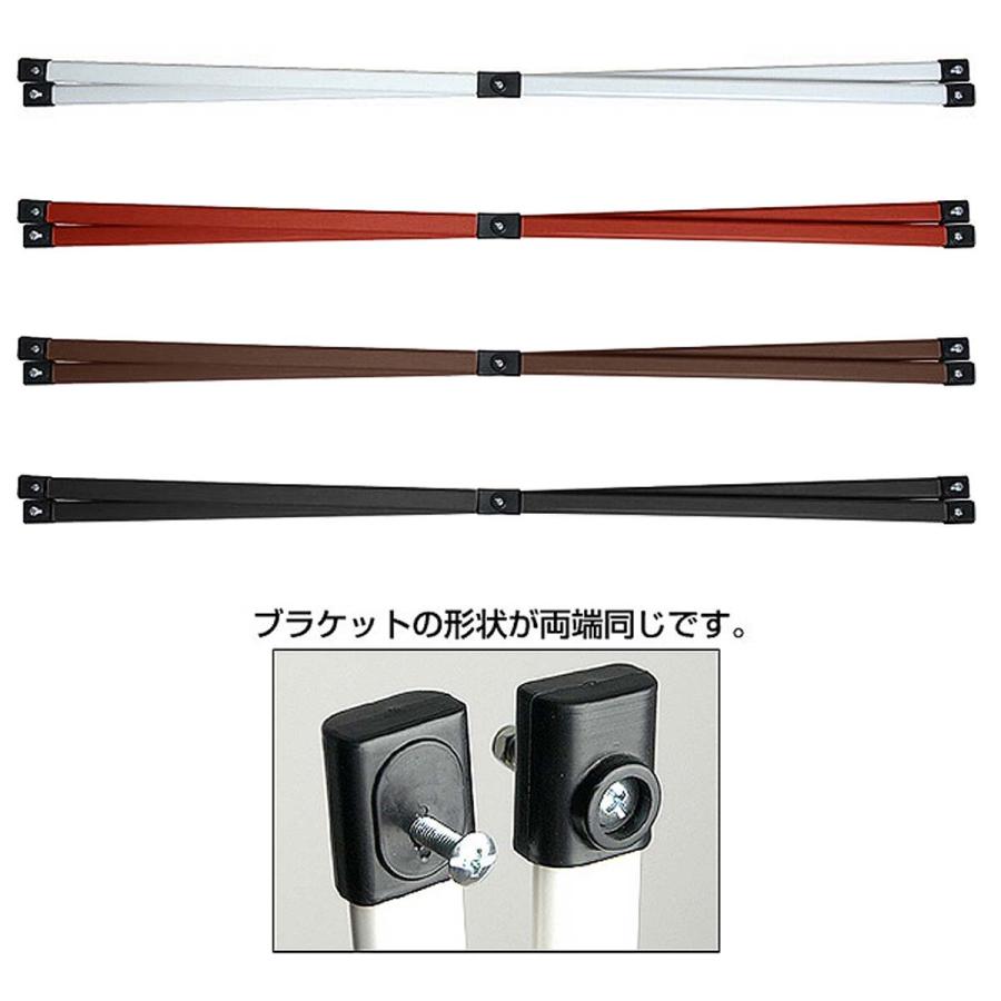 ワンタッチタープテント用部品 クロス柱＜中側＞/1セット スチール 3.0m 通常フレーム 4点ロック 2段脚 対応 |  | 01
