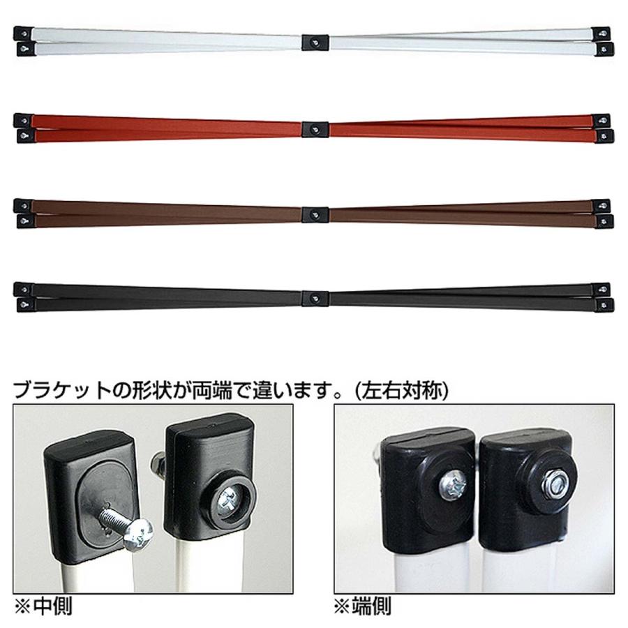 ワンタッチタープテント用部品 [クロス柱＜端側＞/1セット