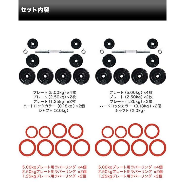ダンベル 30kg 2個セット ラバーダンベル 60kgセット ダンベル ダンベル 30kg 2個セット ラバーダンベル 60kgセット ダンベル