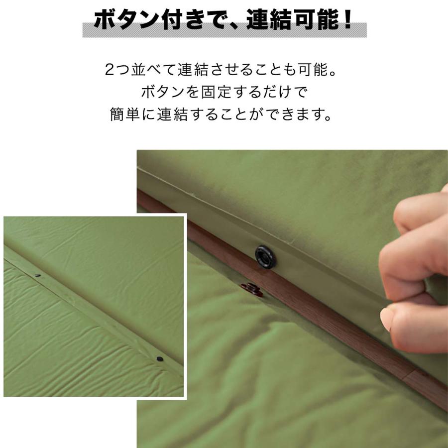 FIELDOOR 車中泊マット キャンプマット 厚さ 10cm Sサイズ 幅
