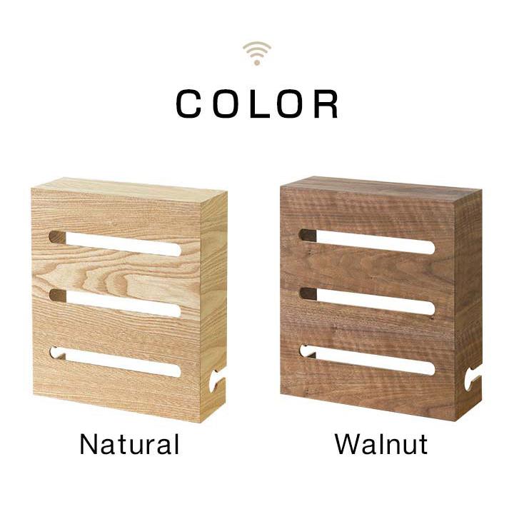 ルーターボックス ルーター収納 35×12×38cm 木製 ケーブルボックス 電源タップ収納 コンセント モデム 格納 おしゃれ おすすめ 整理 BOX 送料無料 |  | 01