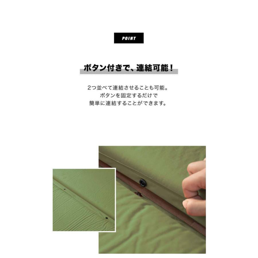 車中泊マット ンプマット 車中泊マットレス エアーマット エアマット 車中泊 車 マット 5cm厚 Sサイズ ンピングマット FIELDOOR 1年保証 送料無料 |  | 06