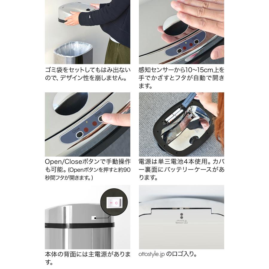 自動開閉ごみ箱 楽天市場】自動開閉 ゴミ箱 交換用ふた 40L/50L/60Lタイプ 専用