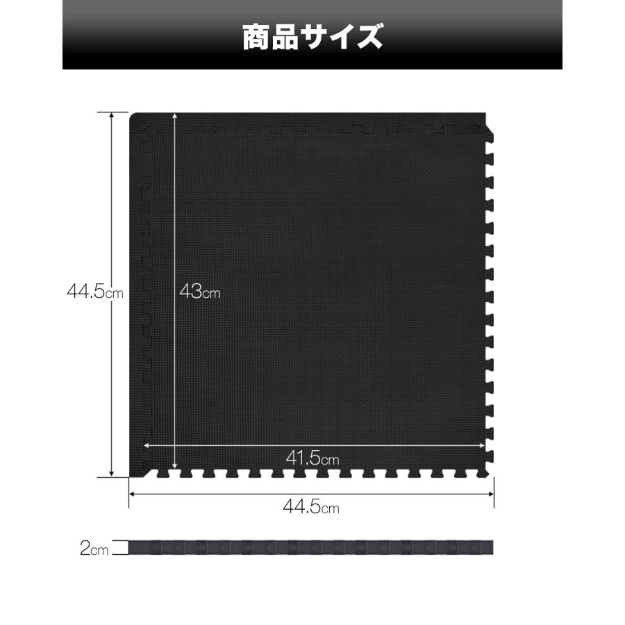 FIELDOOR（フィールドア） トレーニングマット 筋トレ マット 大判