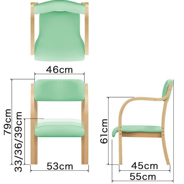 【stokke】木製スタッキングチェア 高さ調整可能 stokke】木製スタッキングチェア 高さ調整可能 トリップ