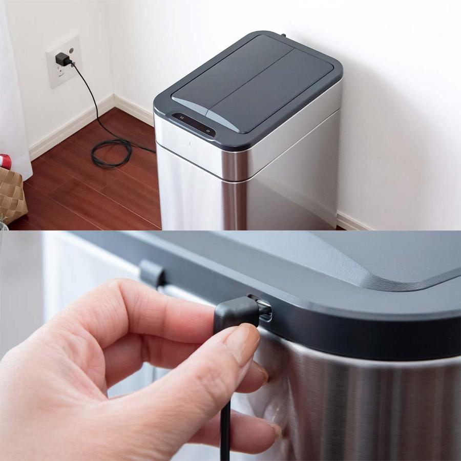 自動開閉 ゴミ箱 交換用ふた 40L/50L/60Lタイプ 専用フタ USB