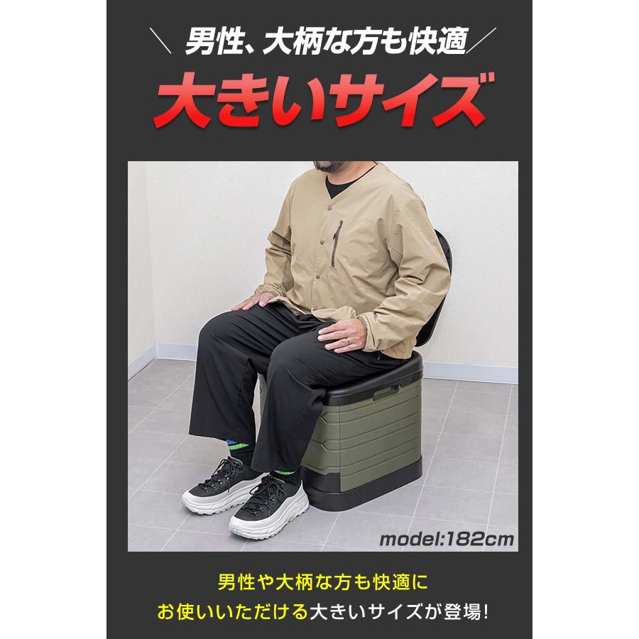 FIELDOOR（フィールドア） 簡易トイレ 災害用 非常用 トイレ Lサイズ