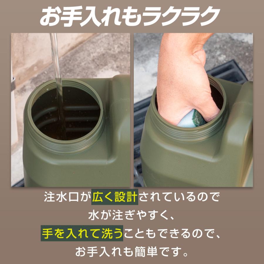 FIELDOOR（フィールドア） ウォータータンク 12L 蛇口つき コック付き
