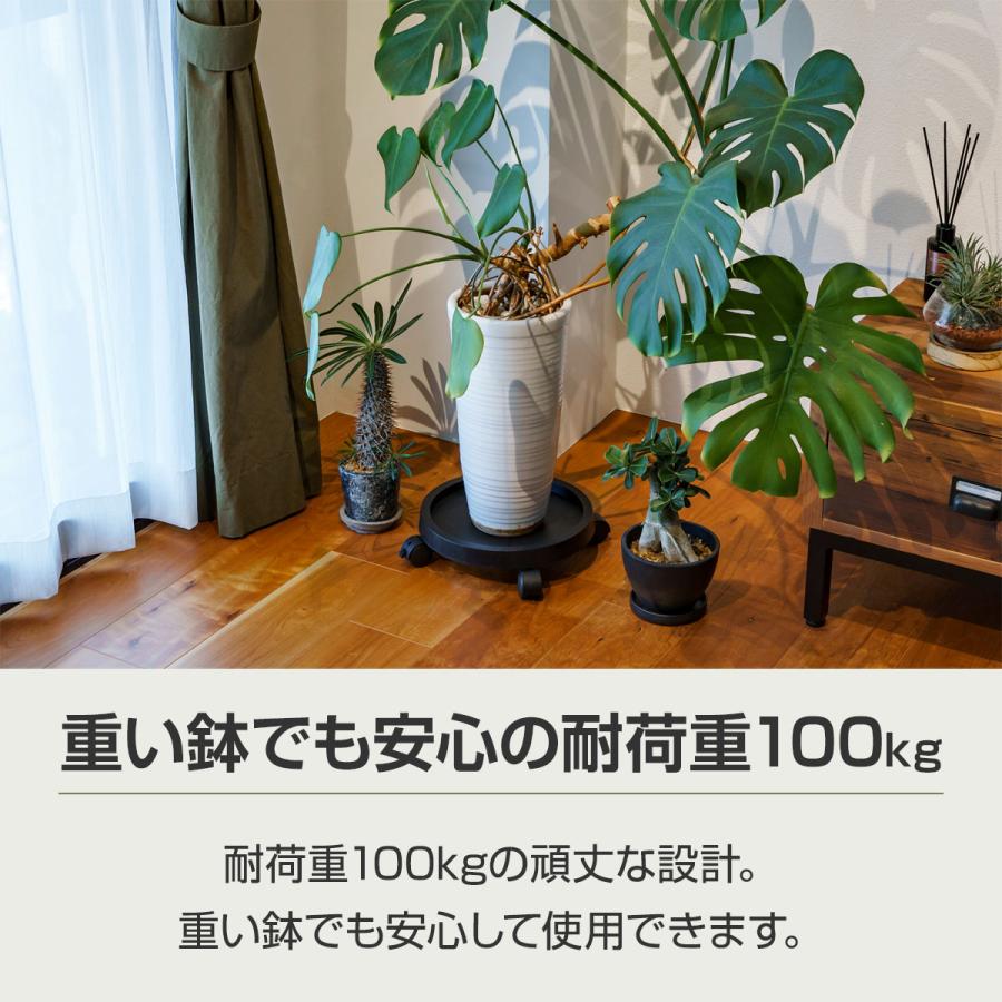 大型植木鉢　木製風 キャスター付　受け皿セット31cm 10.5号 Amazon | 植木鉢 キャスター 植木鉢台 キャスター付き 受け皿 鉢受
