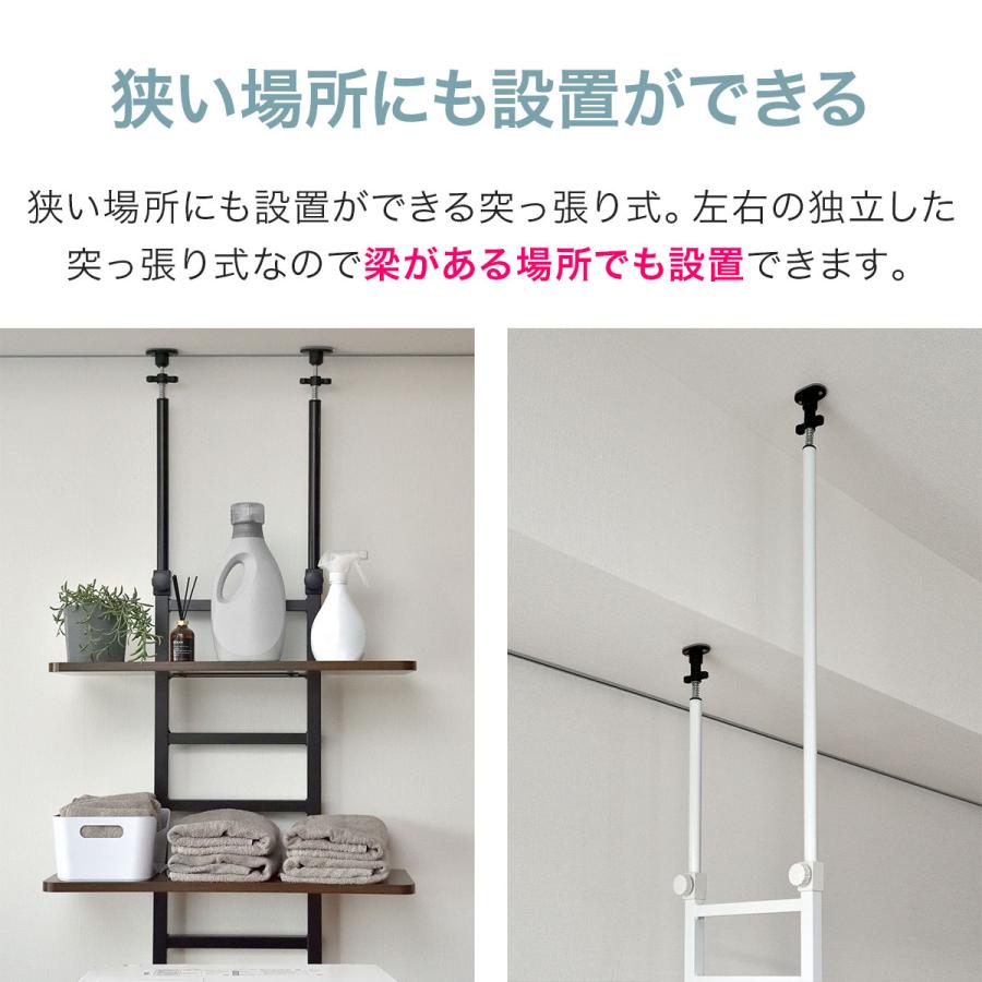 ランドリーラック グレー (約)幅60cm 組立式 キャスター付 楽天市場】【1年保証&当店限定特典付】ランドリーラック 洗濯機