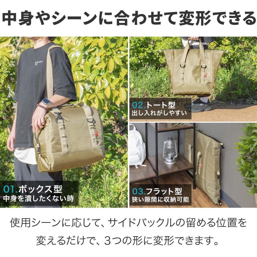 FIELDOOR（フィールドア） 保冷バッグ クーラーバッグ 大容量 25L 断熱