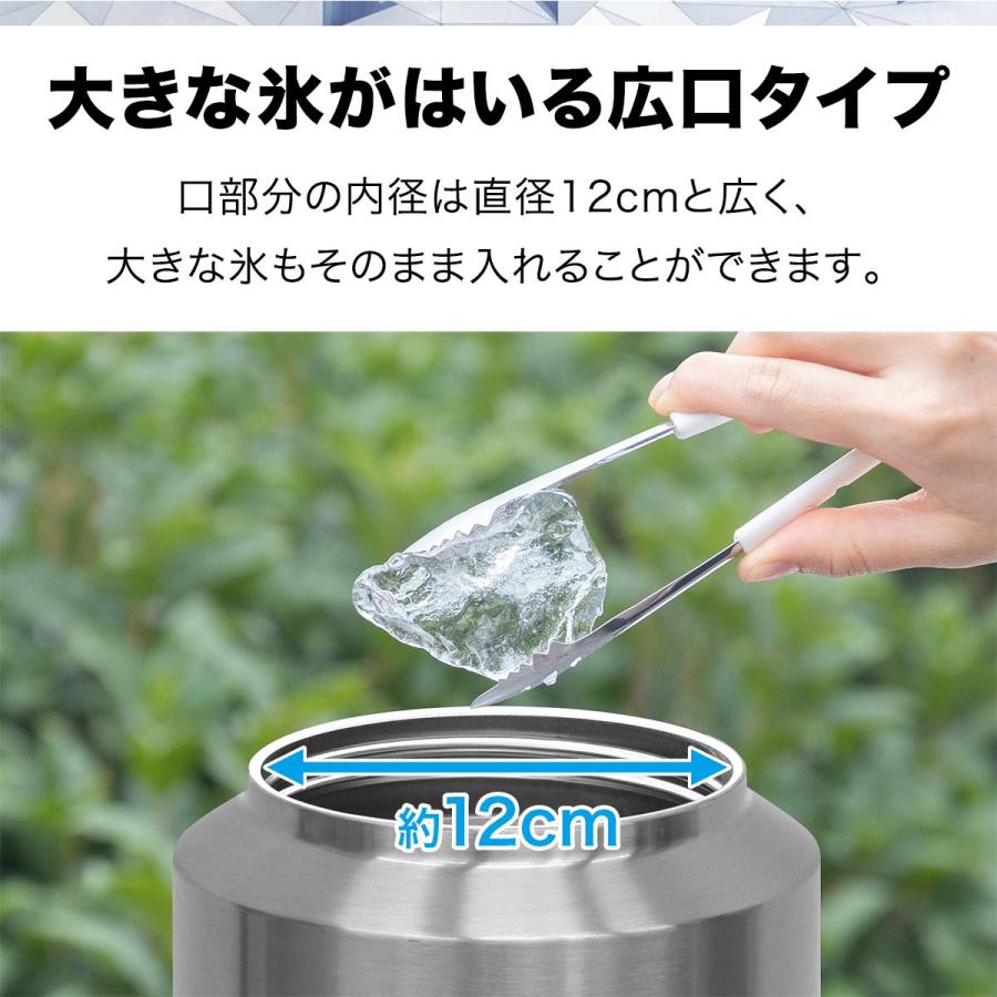 ヤフー1位 アイスコンテナ 3.8L ウォータージャグ 小型 キャンプ用 氷入れ アウトドア 保冷 保温 水筒 広口 大容量 ステンレス 真空断熱  FIELDOOR 送料無料 | FIELDOOR | 02