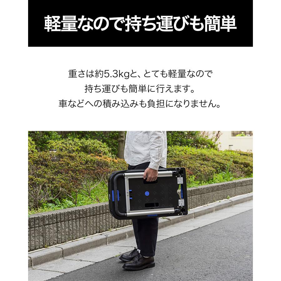 FIELDOOR（フィールドア） 台車 折りたたみ 折りたたみ台車 軽量
