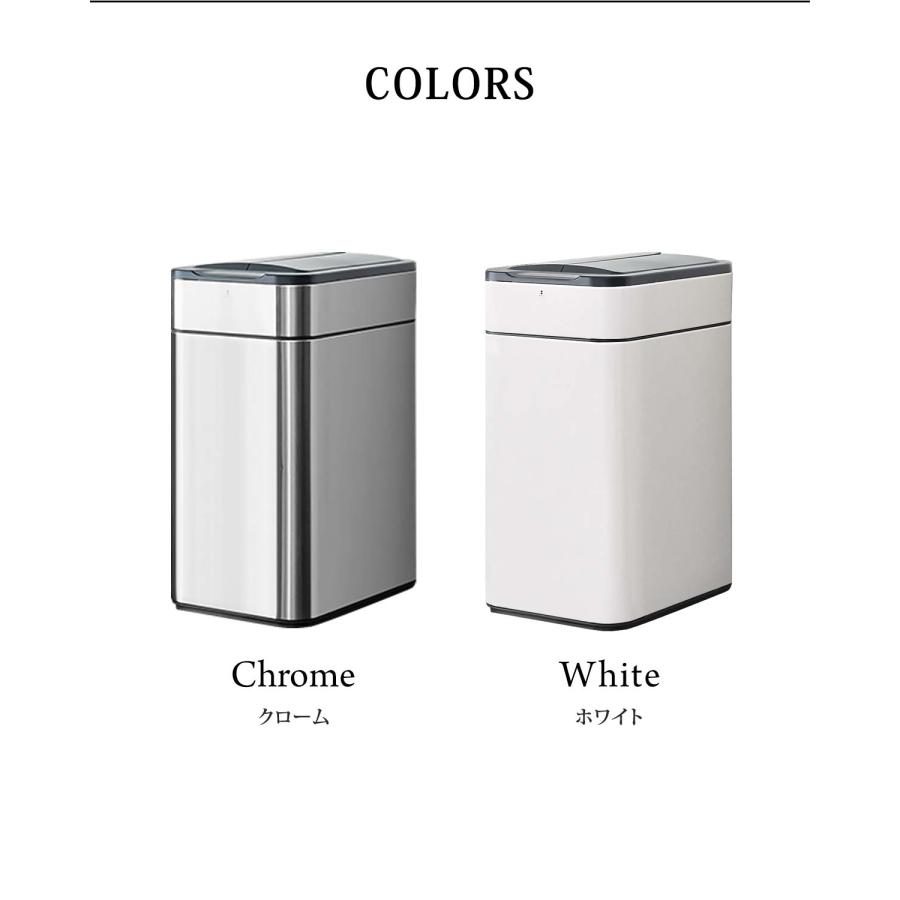ゴミ箱 自動開閉 ふた付き スリム 幅 27.5cm 容量 50L 45L ゴミ袋対応