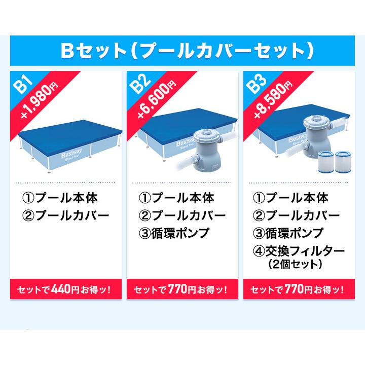 プール ビニールプール 2.2m×1.5m 長方形 Bestway フレームプール レジャープール 家庭用プール キッズ 子供用プール 水遊び ペット 1年保証 送料無料