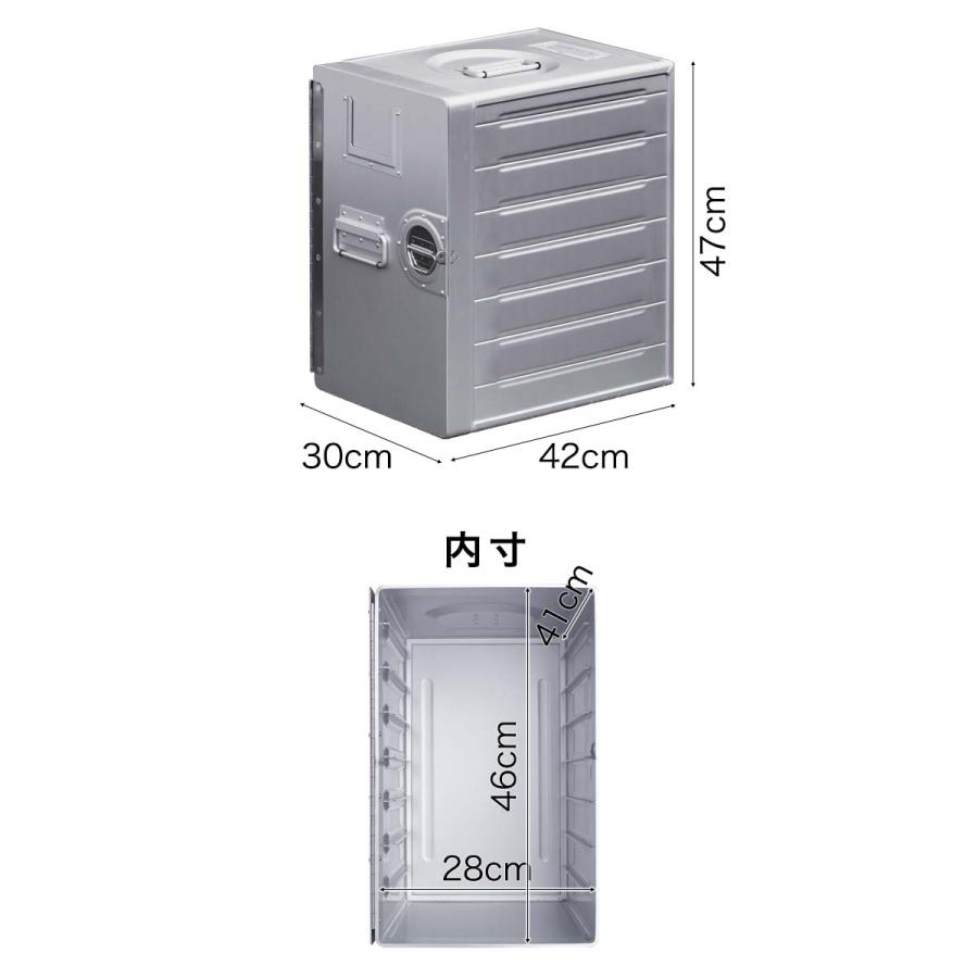 アルミギャレーボックス FIELDOOR 53Ｌ FIELDOOR アルミギャレーボックス 53L - YouTube