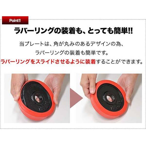 FIELDOOR（フィールドア） バーベル 用 プレート 20kg 1枚 単品 