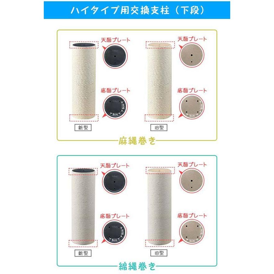 爪とぎ ハイタイプ 支柱 替え用 猫 爪とぎ ねこ 麻 ポール 綿 ポール つめとぎ 猫 ねこ ネコ 爪とぎ ポール 爪研ぎ 爪みがき ポール 猫タワー 送料無料 Ys A マックスシェアーヤフー店 通販 Yahoo ショッピング