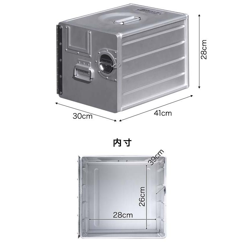 FIELDOOR コンテナボックス アルミギャレーボックス キャンプ FIELDOOR コンテナボックス アルミギャレーボックス キャンプ