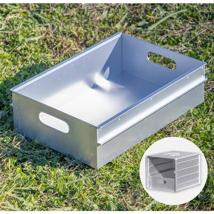 FIELDOOR（フィールドア） アルミギャレーボックス用アルミトレー 単品