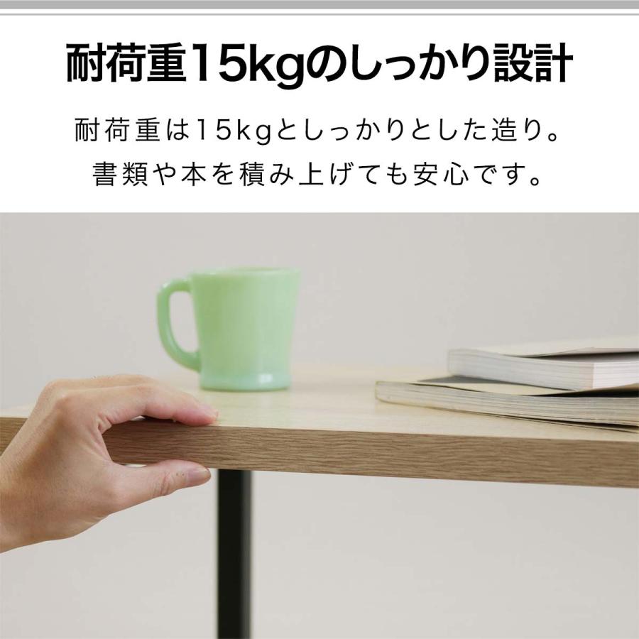 サイドテーブル ソファ テーブル サイドラック ナイトテーブル ラック ワイド シェルフ おしゃれ 棚 木製 木目 1年保証 送料無料 |  | 07