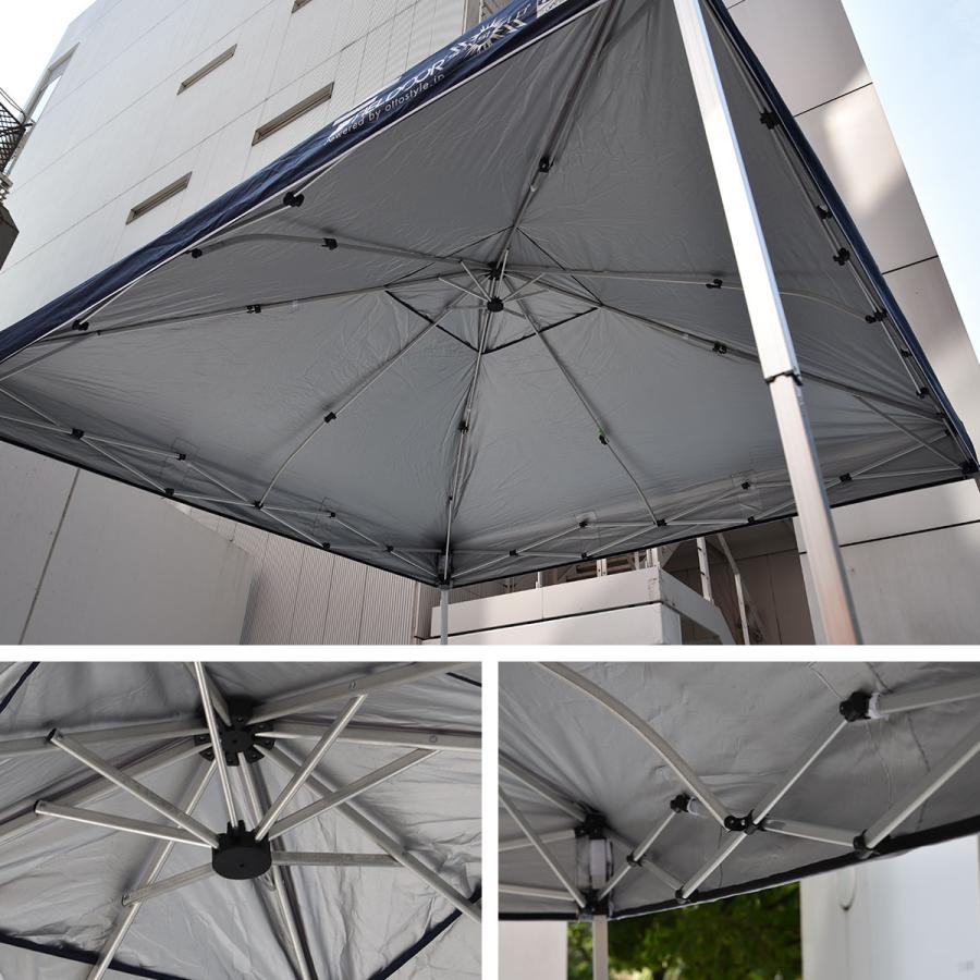 FIELDOOR（フィールドア） タープテント 3m 軽量 アルミ サイド