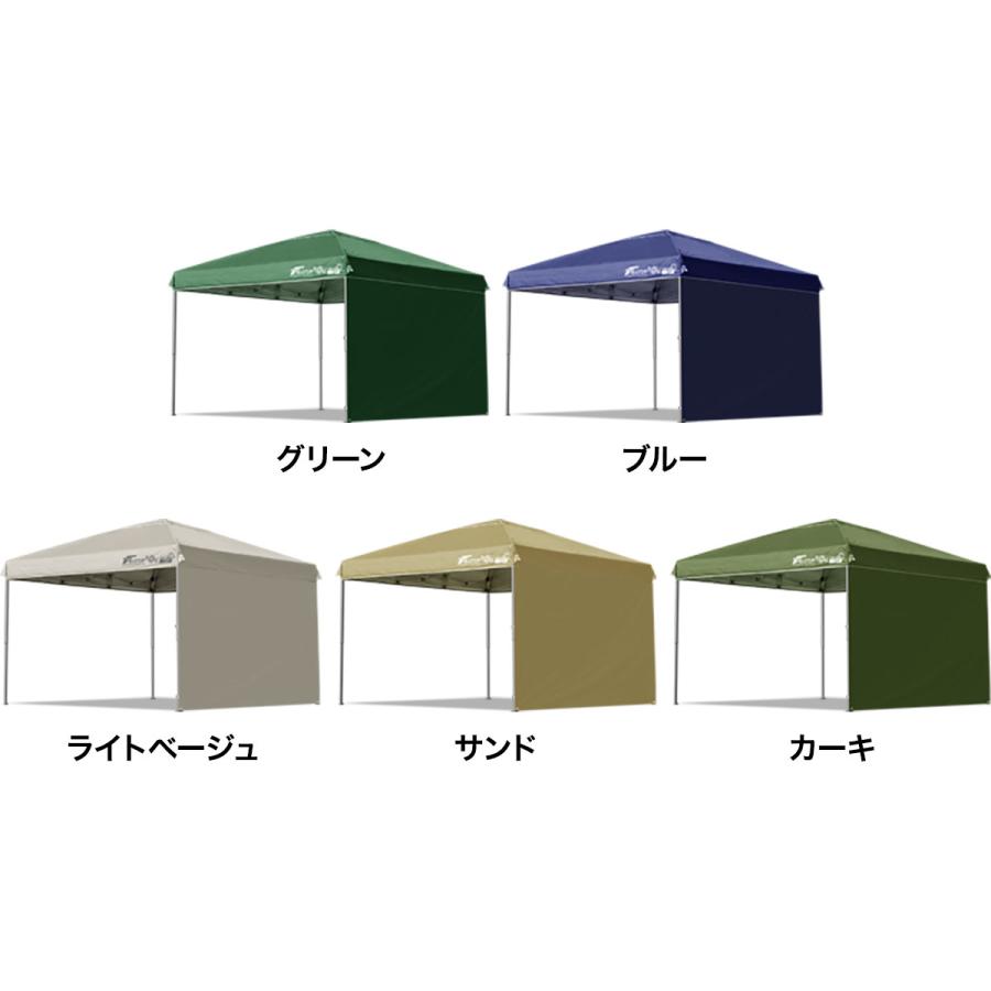FIELDOOR（フィールドア） タープテント 3m 軽量 アルミ サイド