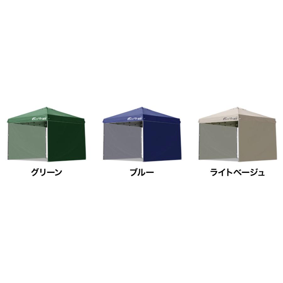 FIELDOOR（フィールドア） タープテント 2.5m 軽量 アルミ サイド