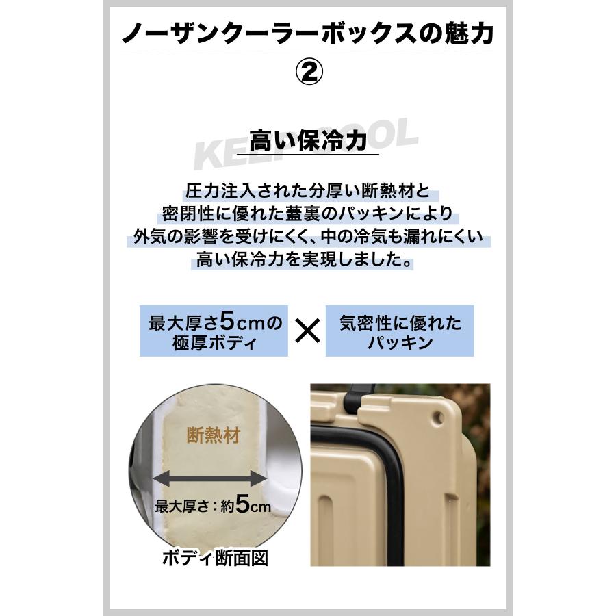 FIELDOOR（フィールドア） クーラーボックス 小型 18.9L 20QT クーラー