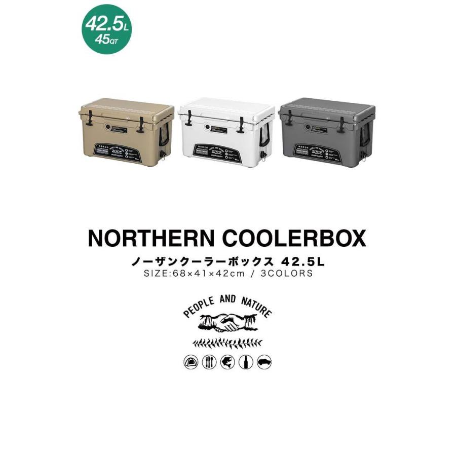 FIELDOOR　クーラーボックス 大容量 大型 42.5L/45QT FIELDOOR クーラーボックス 大容量 大型 42.5L/45QT ハード