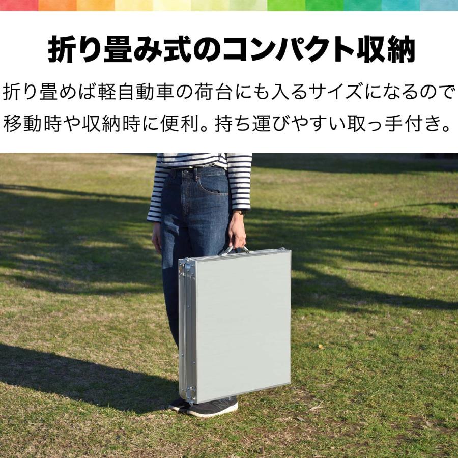 FIELDOOR アウトドアテーブル 折りたたみ アルミ レジャー FIELDOOR アウトドアテーブル 折りたたみ アルミ レジャー