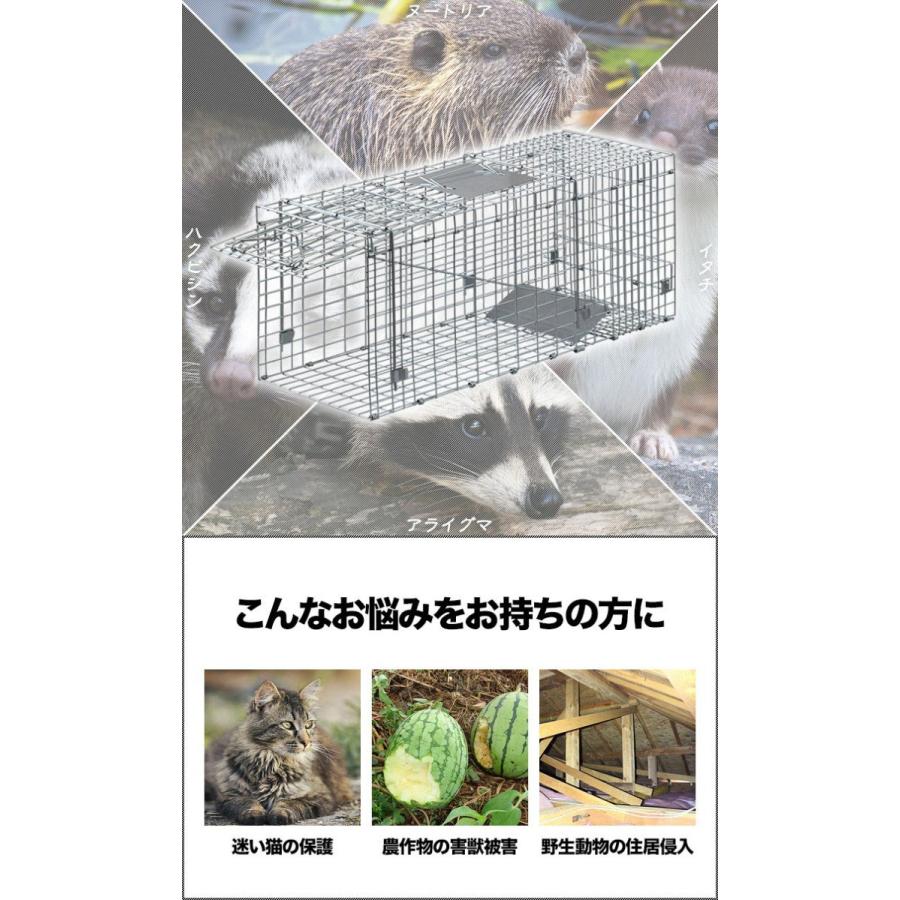 小動物捕獲き 小動物捕獲機両ドアタイプ DA-18 | 防獣・駆除・忌避 通販
