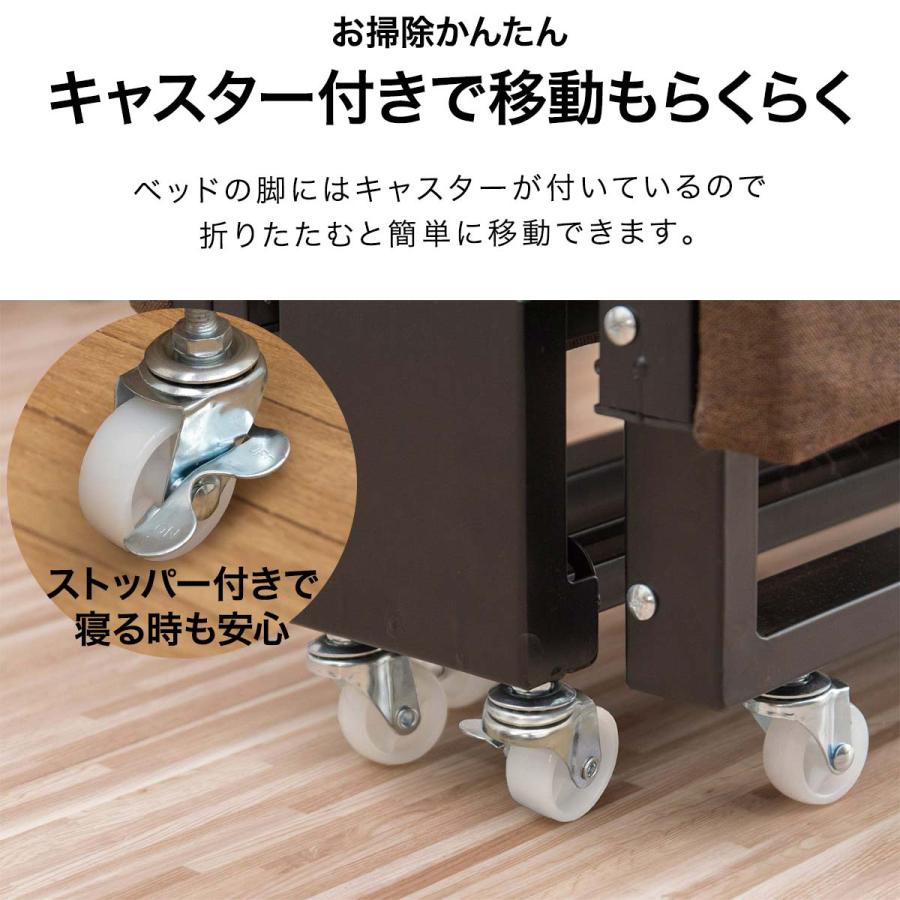 折りたたみベッド 4つ折り 65cmx183cm 耐荷重150kg マットレス一 折りたたみベッド 4つ折り 65cmx183cm 耐荷重150kg マットレス一