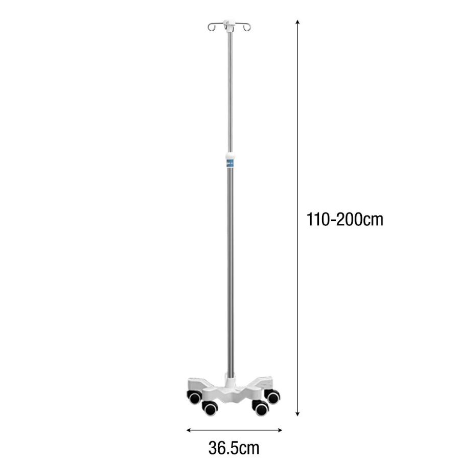 ヤフー1位 点滴スタンド 点滴台 高さ調整可能110cm-200cm 点滴棒