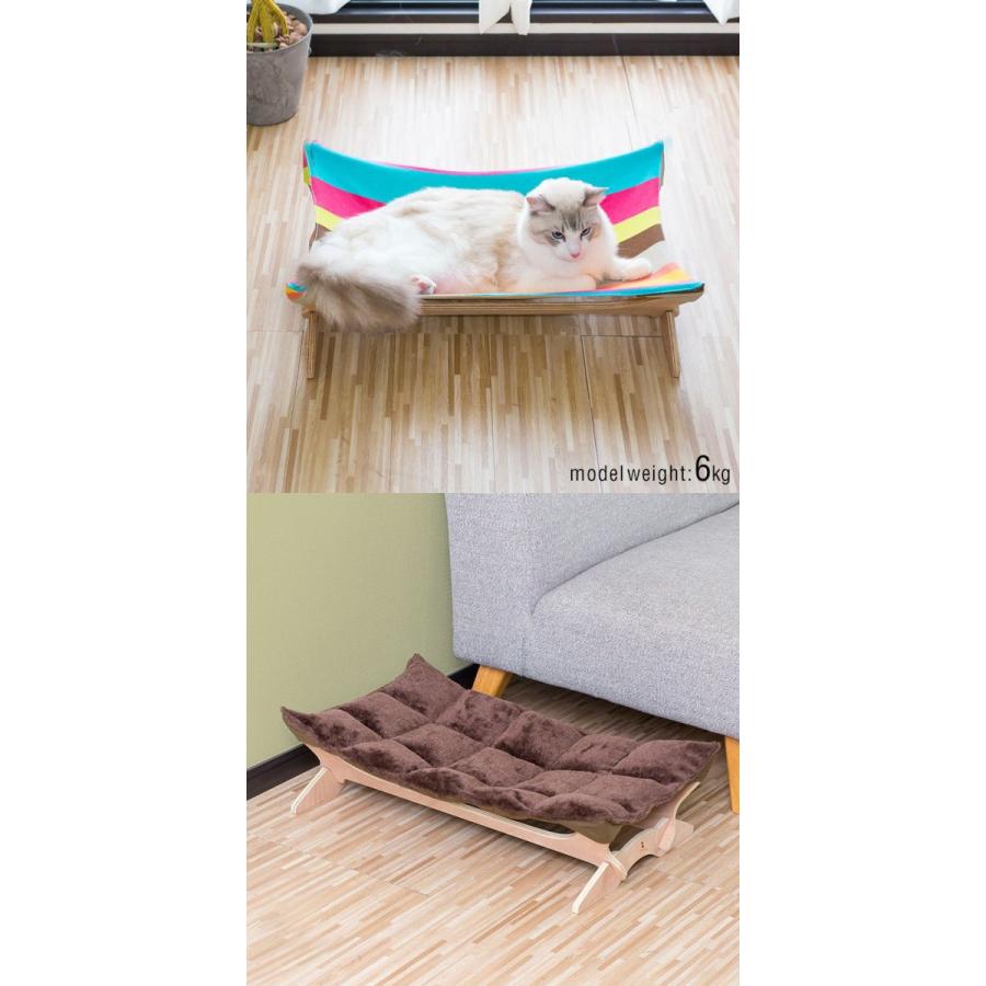猫用ベッド ハンモック Lサイズ 64cm 耐荷重9kg キャットハンモック
